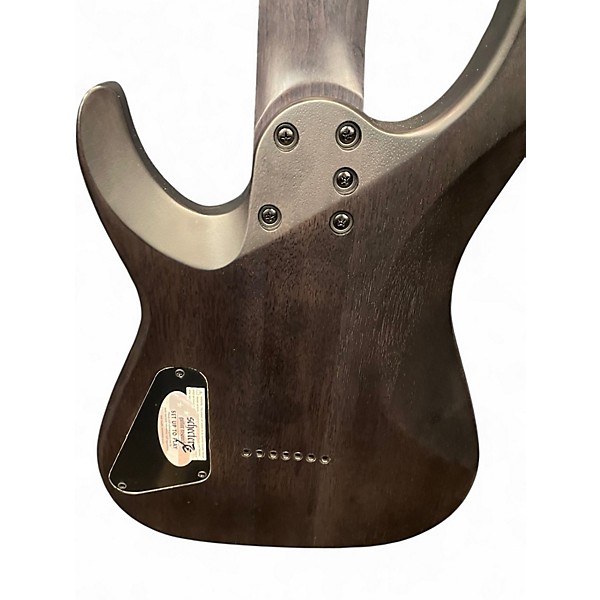 Used 2025 Schecter Guitar Research Omen ELITE 7 Charcoal Solid Body Electric Guitar