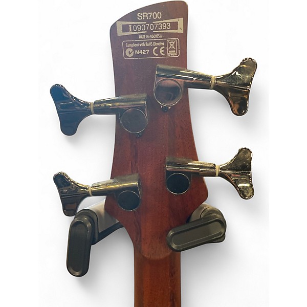 Used Ibanez SR700 Amber Electric Bass Guitar