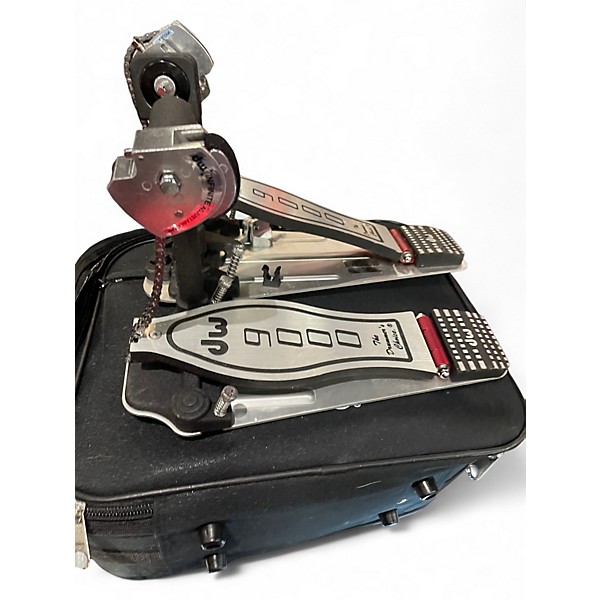 Used DW 9000 Series Double Double Bass Drum Pedal