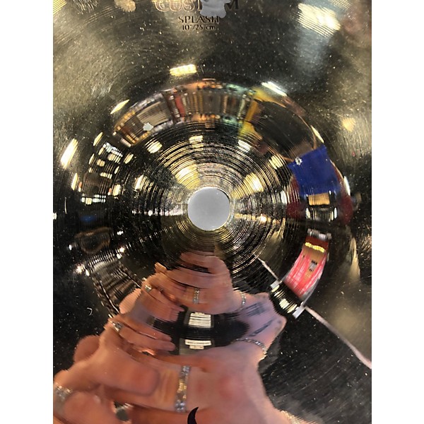 Used Zildjian 10in A Custom Splash Cymbal