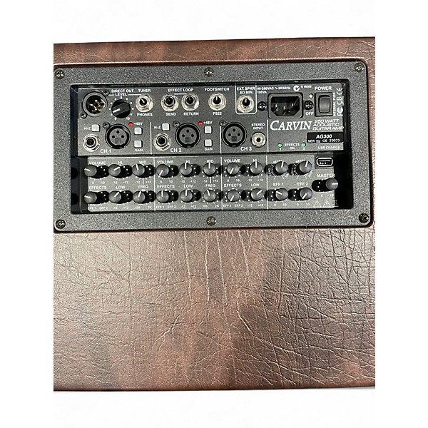 Used Carvin AG300 Acoustic Guitar Combo Amp