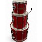 Used Pearl 3 Piece mlx sequoia red Drum Kit thumbnail