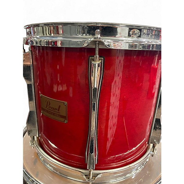 Used Pearl 3 Piece mlx sequoia red Drum Kit