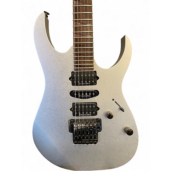 Used Ibanez RG2570E Prestige Silver Solid Body Electric Guitar