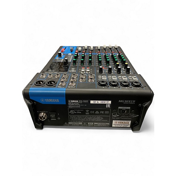 Used Yamaha MG10XUF Unpowered Mixer