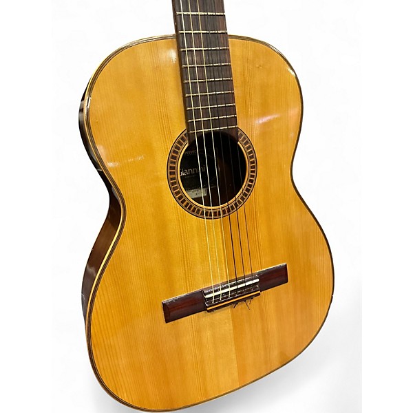 Used 1970s Giannini AWN21 Natural Classical Acoustic Guitar