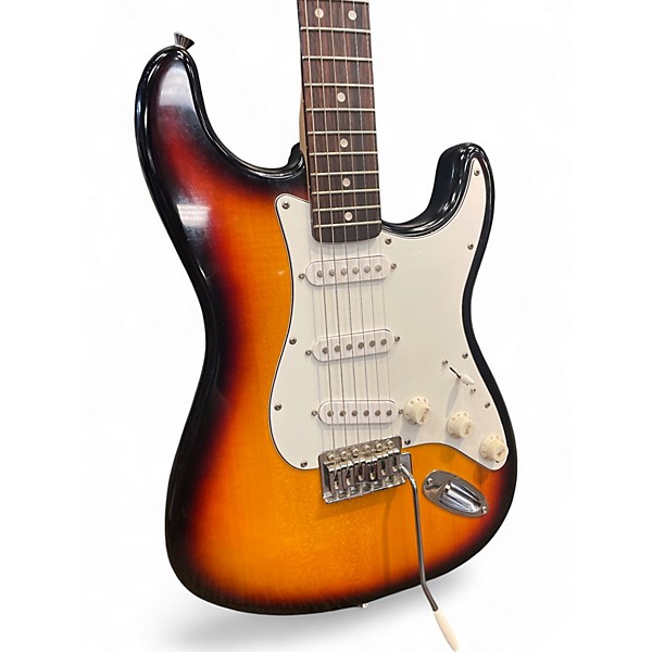 Used Squier Bullet Stratocaster Sunburst Solid Body Electric Guitar