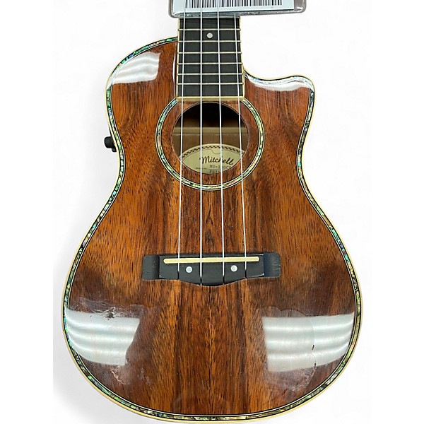 Used Mitchell MU100CE Concert KOA Ukulele