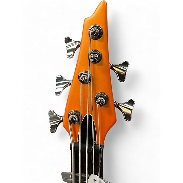 Used Ibanez EOD 905 ERGODYNE Metallic Orange Electric Bass Guitar