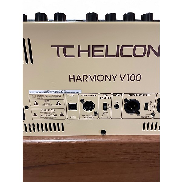 Used TC Helicon Harmony V100 Acoustic Guitar Combo Amp