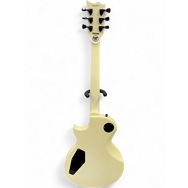 Used 2011 ESP Eclipse Standard Series Snow White Solid Body Electric Guitar