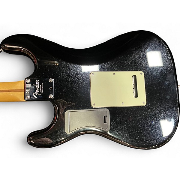 Used Fender American Deluxe Stratocaster Plus HSS BLACK Solid Body Electric Guitar