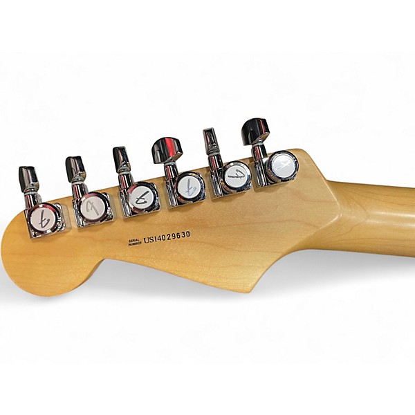 Used Fender American Deluxe Stratocaster Plus HSS BLACK Solid Body Electric Guitar