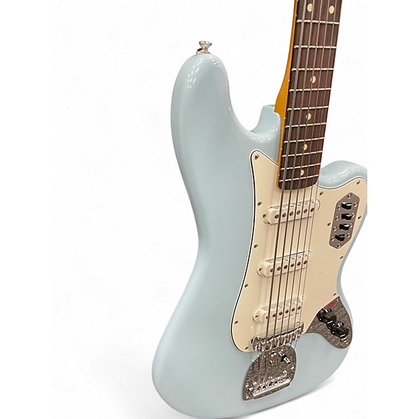 Used 2025 Fender Bass VI Daphne Blue Electric Bass Guitar