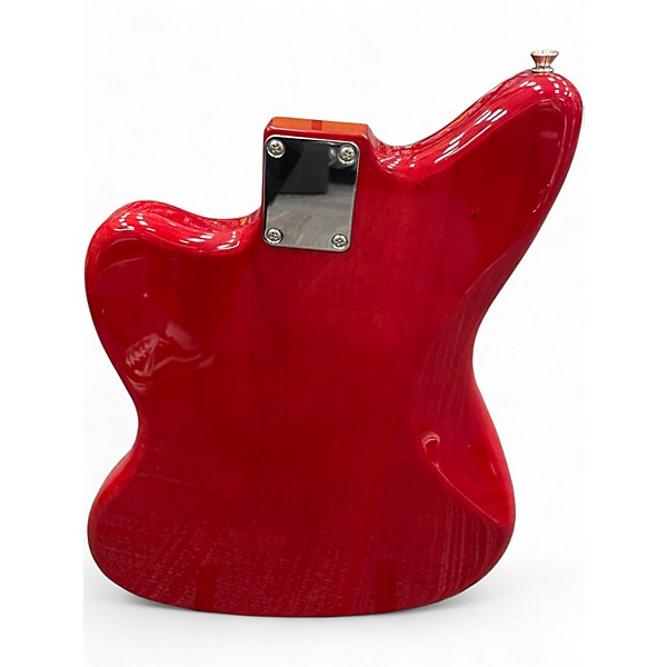 Used Fender Hybrid II Jazzmaster Quilt Red Beryl Solid Body Electric Guitar