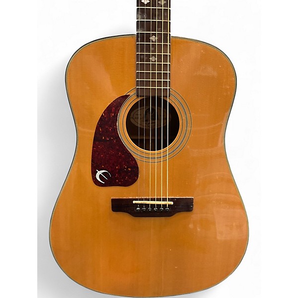 Used Epiphone PR350S Natural Acoustic Guitar