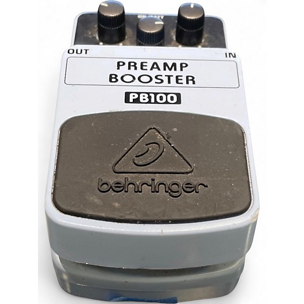 Used Behringer PB100 Preamp Booster Effect Pedal