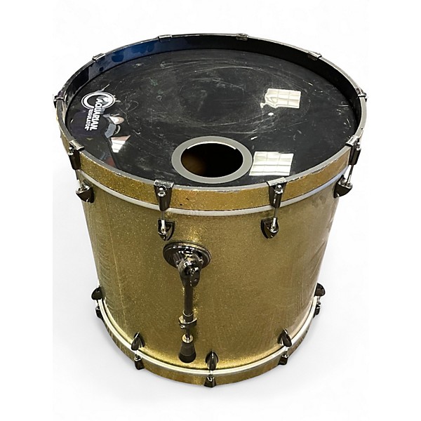 Used Orange County Drum & Percussion 5 Piece Avalon Series Gold Drum Kit