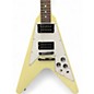 Used Gibson Flying V White Solid Body Electric Guitar
