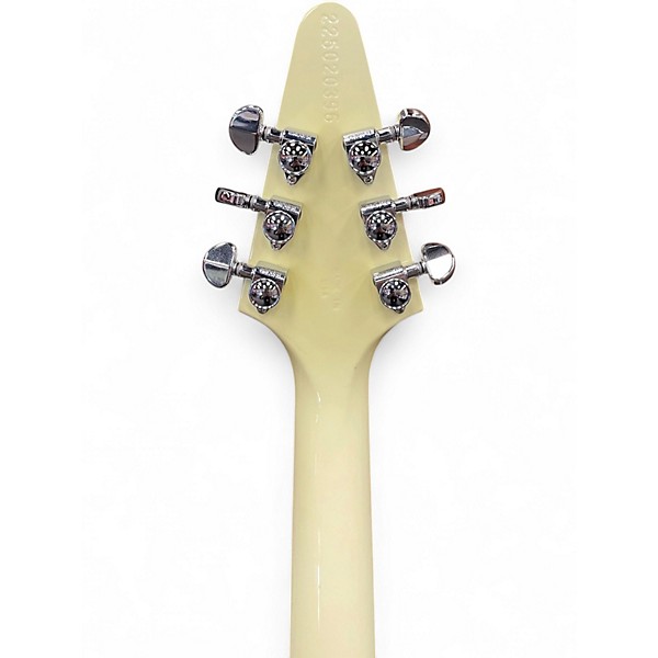 Used Gibson Flying V White Solid Body Electric Guitar