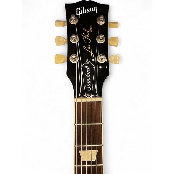 Used Gibson Les Paul Standard Black Solid Body Electric Guitar