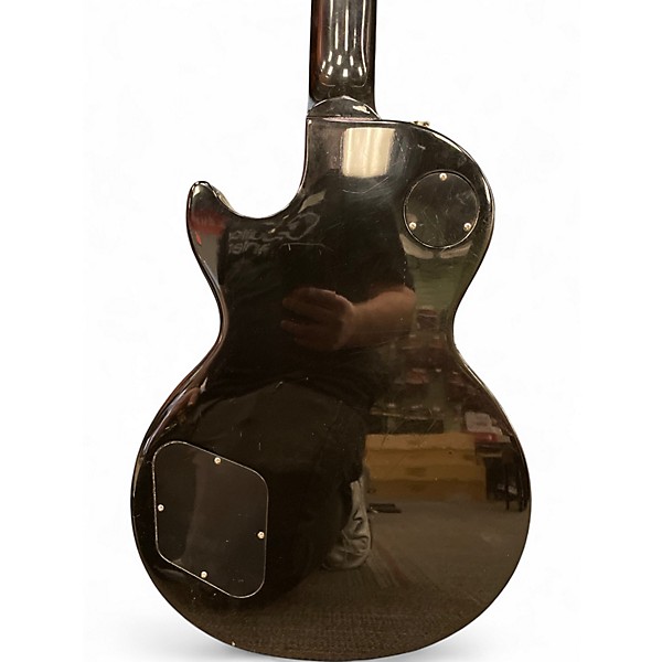 Used Gibson Les Paul Standard Black Solid Body Electric Guitar