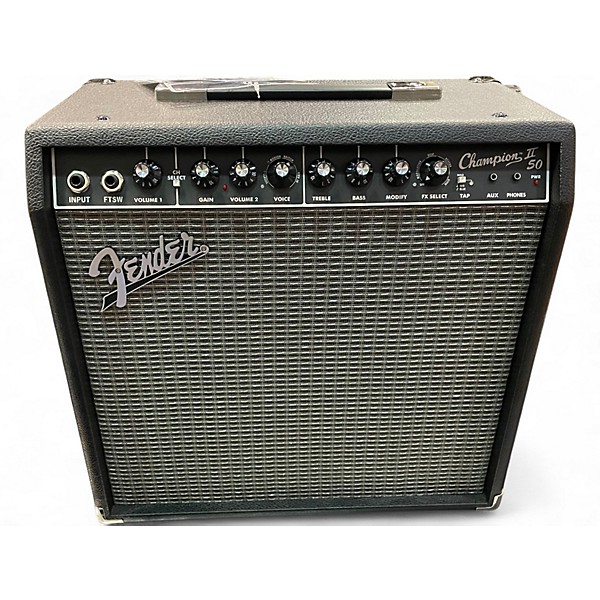 Used Fender CHAMPION II 50 Guitar Combo Amp