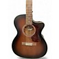 Used Guild OM-240CE 2 Tone Sunburst Acoustic Electric Guitar