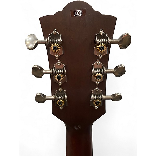 Used Guild OM-240CE 2 Tone Sunburst Acoustic Electric Guitar