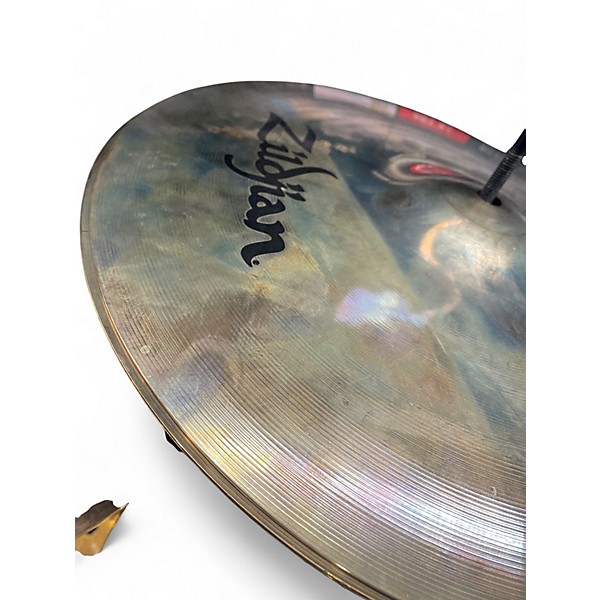 Used Zildjian 14in A Custom Hi Hat Pair Cymbal