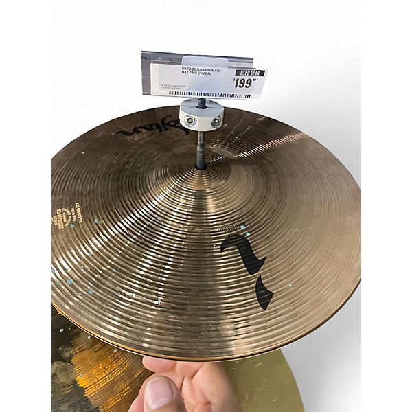 Used Zildjian 13in I HI HAT PAIR Cymbal