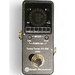 Used Sonic Research ST-300 mini Strobe Tuner Tuner Pedal