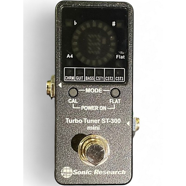 Used Sonic Research ST-300 mini Strobe Tuner Tuner Pedal