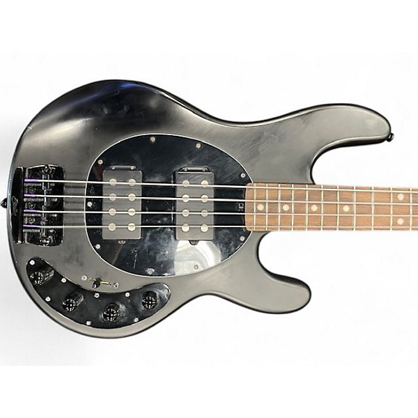 Used Sterling by Music Man Ray34 stealth black Electric Bass Guitar