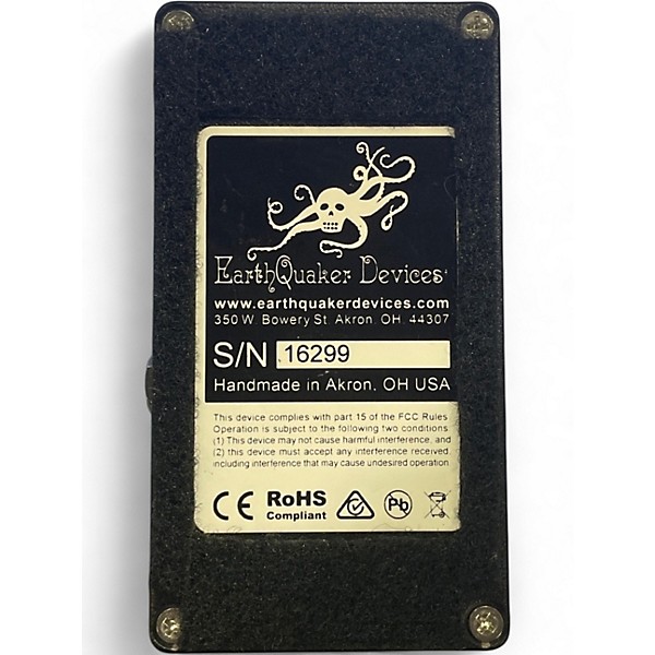Used EarthQuaker Devices Afterneath Reverb Effect Pedal