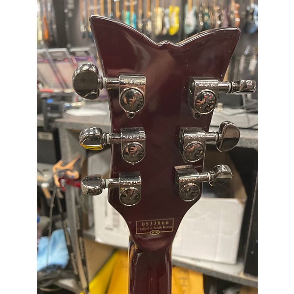 Used Schecter Guitar Research S1 ELITE Crimson Red Trans Solid Body Electric Guitar