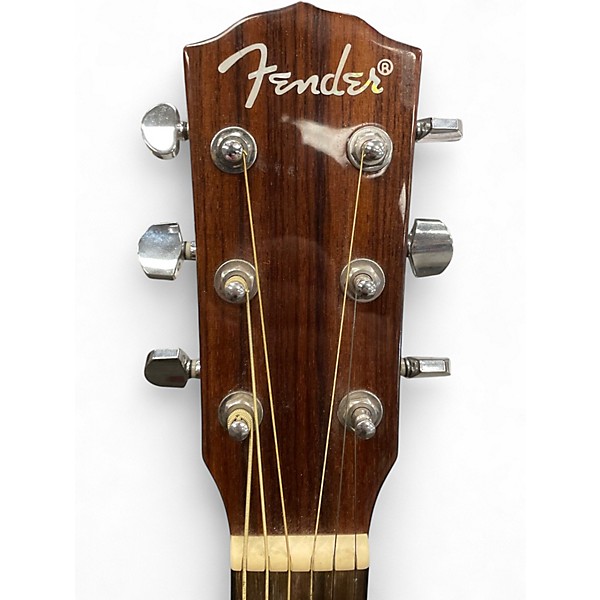 Used Fender CD140S Dreadnought Mahogany Acoustic Guitar