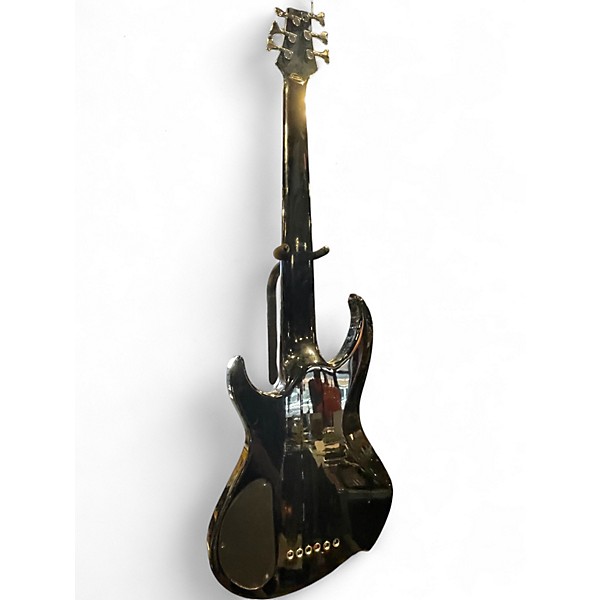 Used Brice HXB406 Black Electric Bass Guitar