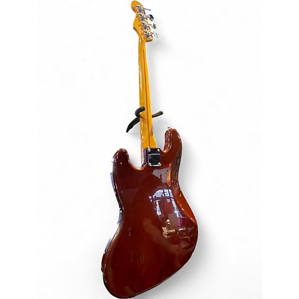 Used Fender PLAYER PLUS JAZZ AMBER BURST Electric Bass Guitar