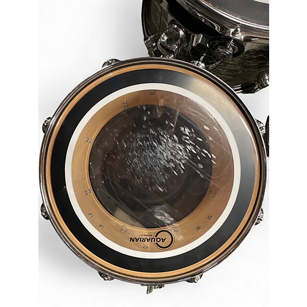 Used DW 7 Piece Collector's Series black oyster glass Drum Kit