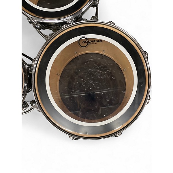 Used DW 7 Piece Collector's Series black oyster glass Drum Kit