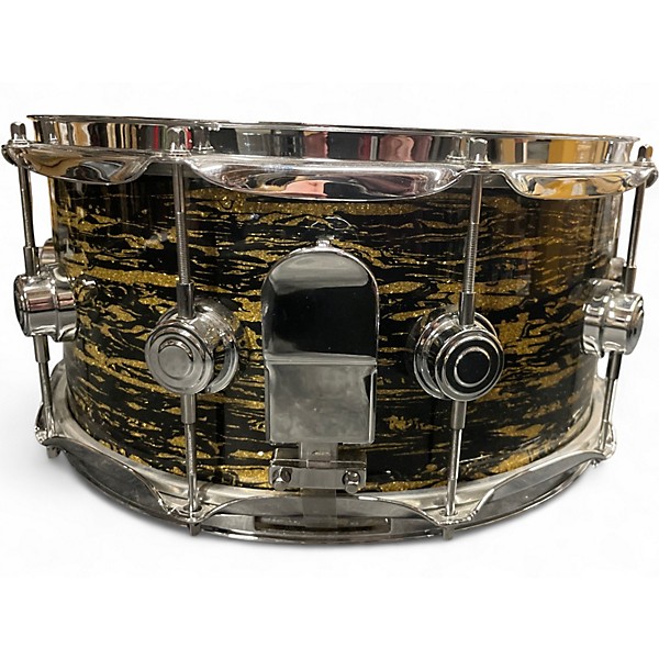 Used DW 6.5X14 Collector's Series Snare black oyster glass Drum