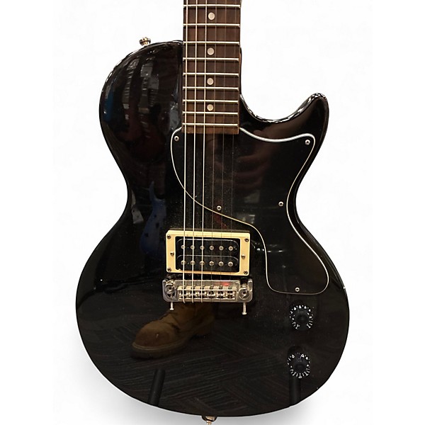 Used Epiphone Les Paul Junior Black Solid Body Electric Guitar