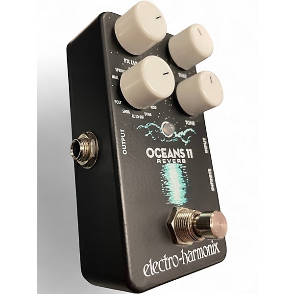 Used Electro-Harmonix Oceans 11  Reverb Effect Pedal