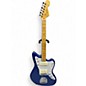 Used Fender American Ultra Jazzmaster Cobra Blue Solid Body Electric Guitar thumbnail
