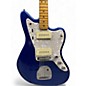 Used Fender American Ultra Jazzmaster Cobra Blue Solid Body Electric Guitar