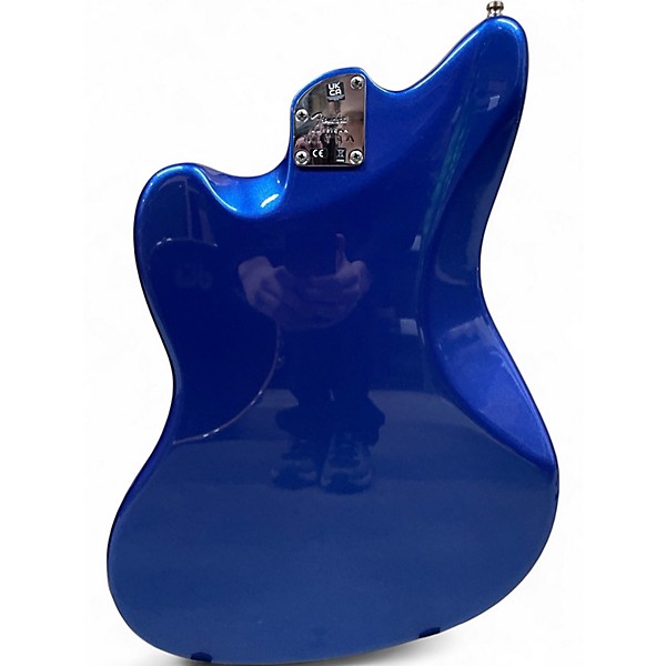 Used Fender American Ultra Jazzmaster Cobra Blue Solid Body Electric Guitar