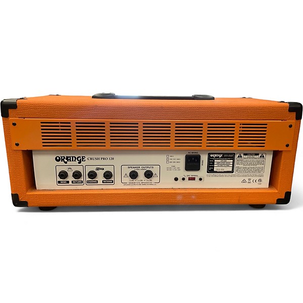 Used Orange Amplifiers CR120H Crush Pro 120W Solid State Guitar Amp Head