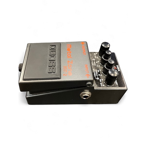 Used BOSS MT2 Metal Zone Distortion Effect Pedal