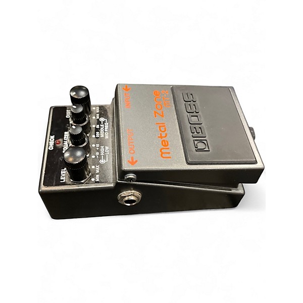 Used BOSS MT2 Metal Zone Distortion Effect Pedal